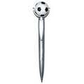 Soccer Ball Squeezie Top Pen